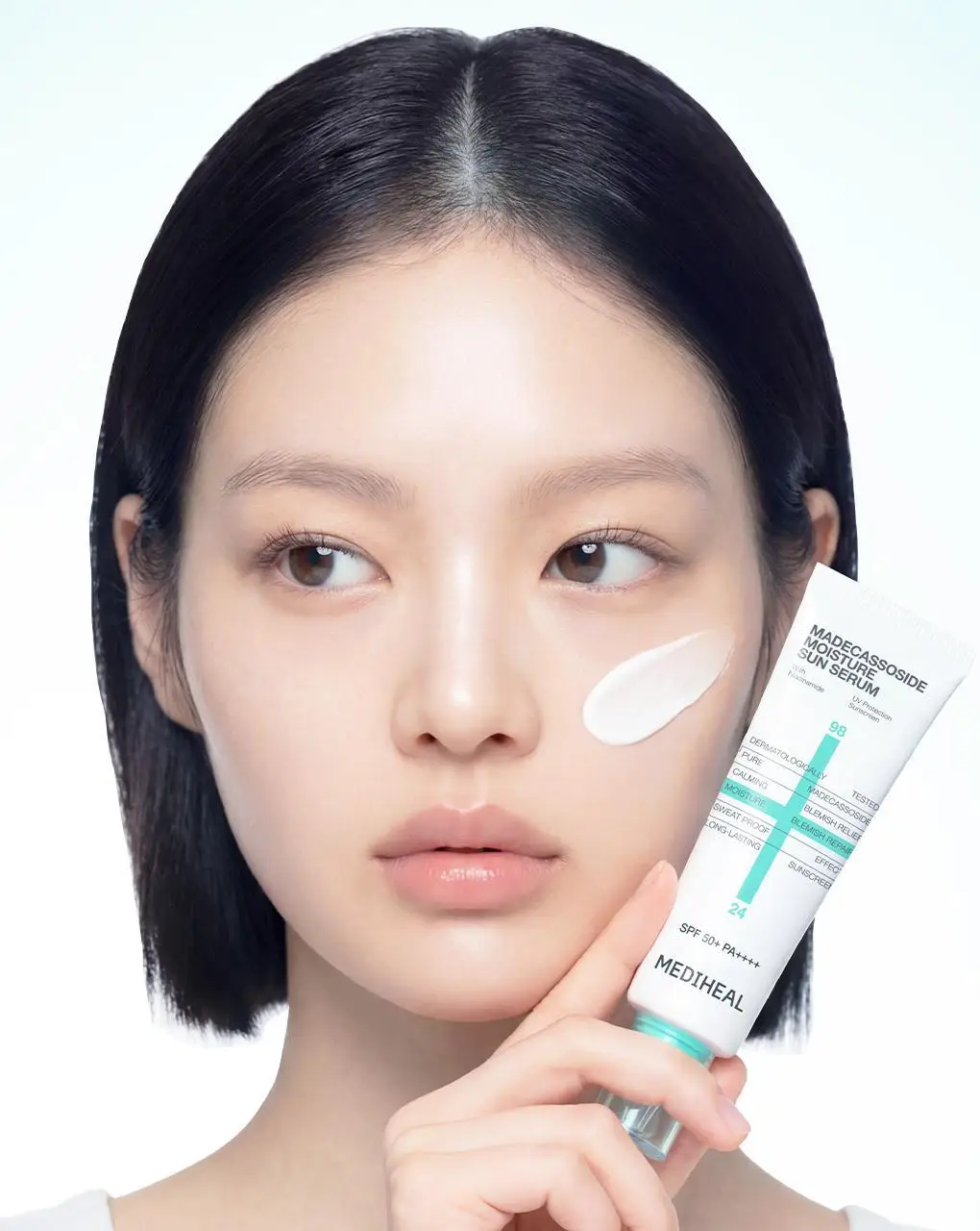 [산뜻촉촉 선크림] 메디힐 마데카소사이드 수분 선세럼 흔적 리페어 50g 상세페이지 9